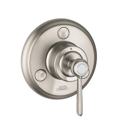 AXOR Montreux Diverter Trim Trio/Quattro in Brushed Nickel