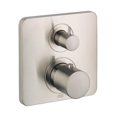 AXOR Citterio M Thermostatic Trim with Volume Control in Brushed Nickel