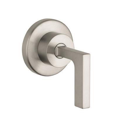 AXOR Citterio Volume Control Trim with Lever Handle in Brushed Nickel