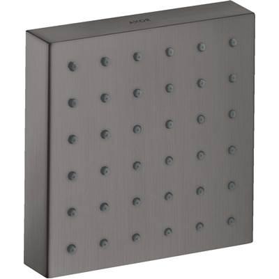 AXOR ShowerSolutions Shower Module 5'' x 5'' Square in Brushed Black Chrome by Axor
