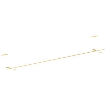 AXOR Universal Rectangular Towel Bar, 24'' in Brushed Gold Optic by Axor