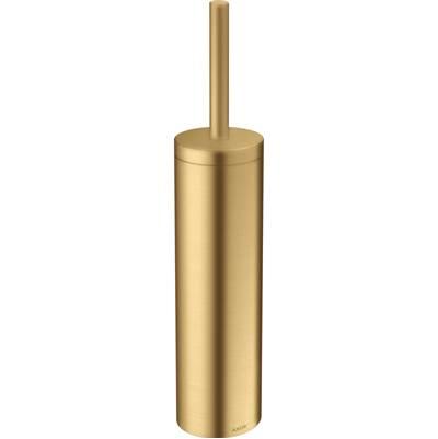 AXOR Universal Circular Toilet brush holder in Brushed Gold Optic by Axor