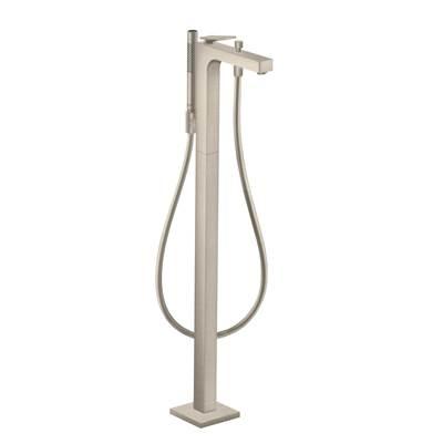 AXOR Citterio Freestanding Tub Filler Trim with 1.75 GPM Handshower in Brushed Nickel by Axor