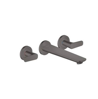 AXOR Citterio C 3-Hole Wall-Mounted Tub Filler in Brushed Black Chrome by Axor