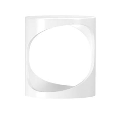 BARstone Shower Stool, White Matt by Barclay