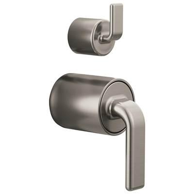 AllariaE Pressure Balance Valve with Integrated Diverter Trim Twist Lever Handle Kit by Brizo