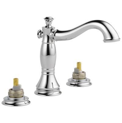 CassidyE Two Handle Widespread Bathroom Faucet - Less Handles by Delta Faucet