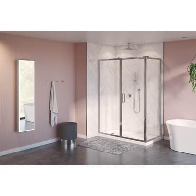 ELERA 2-SIDED 35X36/CHROME/79H/SEKUR+/IN&OUT PIVOT by Fleurco