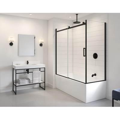 LUNA STAK VANITY BACKSPLASH/23-5/16''/WHITE by Fleurco