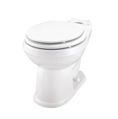 Avalanche 1.28/1.6gpf Round Front Bowl White by Gerber Plumbing