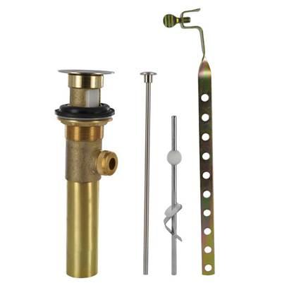 1 1/4'' Metal Pop-Up Drain Assembly with Lift Brushed Nickel by Gerber Plumbing