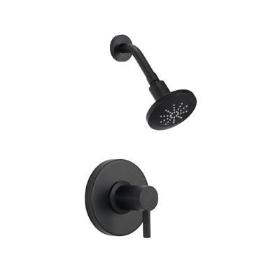Amalfi 1H Shower Only Trim Kit & Treysta Cartridge 1.75gpm Satin Black by Gerber Plumbing