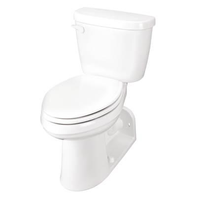 Maxwell 1.28gpf Floor Mount Back Outlet ADA EL 12'' RI Combo: G0021975 Bowl w/ G0028980 Tank White by Gerber Plumbing