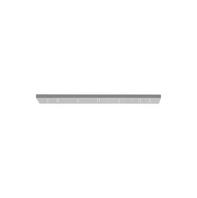 Multi-Port Canopy Three Light Linear Canopy Chrome