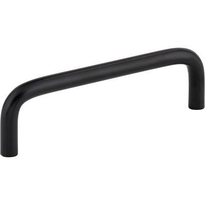 4'' Center-to-Center Matte Black Torino Cabinet Wire Pull