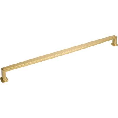 18'' Center-to-Center Brushed Gold Richard Appliance Handle