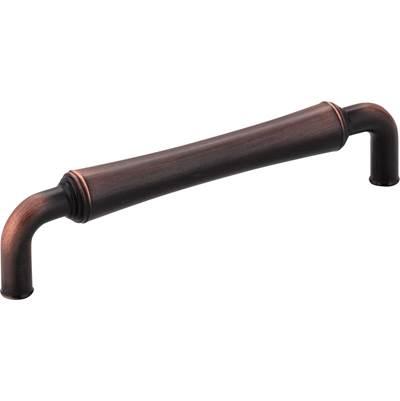 128 mm Center-to-Center Brushed Oil Rubbed Bronze Barrel Bremen 2 Cabinet Pull by Jeffrey Alexander