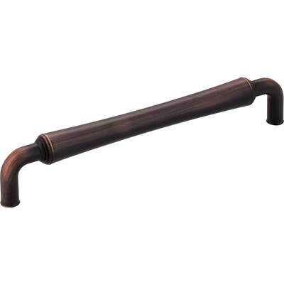 160 mm Center-to-Center Brushed Oil Rubbed Bronze Barrel Bremen 2 Cabinet Pull by Jeffrey Alexander