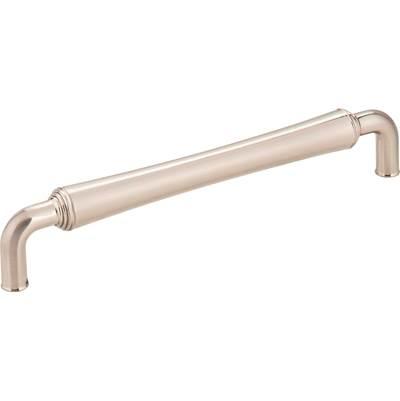 160 mm Center-to-Center Satin Nickel Barrel Bremen 2 Cabinet Pull by Jeffrey Alexander