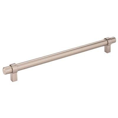 224 mm Center-to-Center Satin Nickel Key Grande Cabinet Bar Pull by Jeffrey Alexander