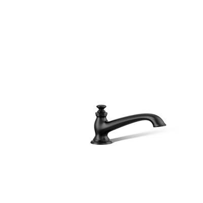 Artifacts Deck-mount bath spout with flare design by Kohler