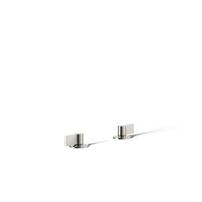 Components Deck-mount bath faucet handles with Lever design by Kohler