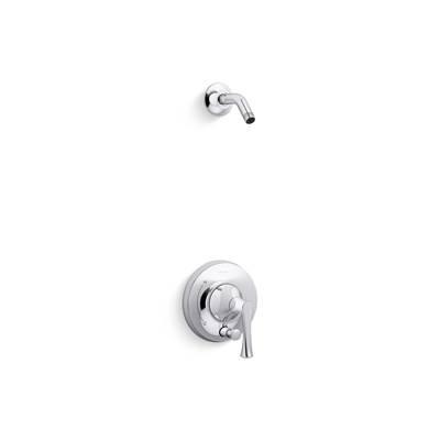 BuckleyE Rite-Temp shower trim kit with push-button diverter, without showerhead by Kohler