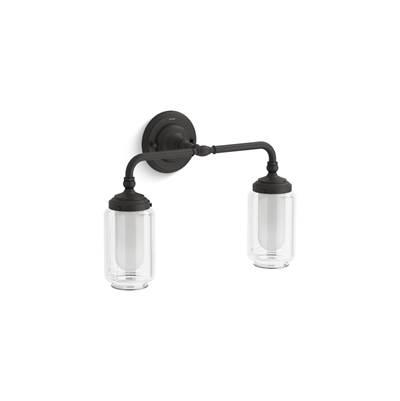 Artifacts Two-light sconce by Kohler