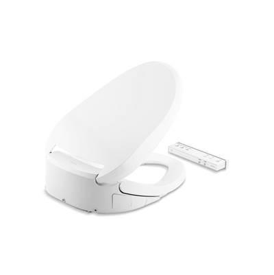 PureWash E820 Elongated bidet toilet seat with remote control by Kohler