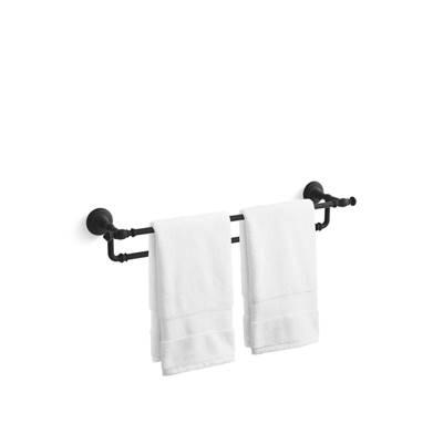 Artifacts 24'' double towel bar by Kohler