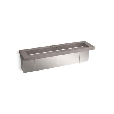 ConstellationE 90'' wall-mount trough lavatory system by Kohler