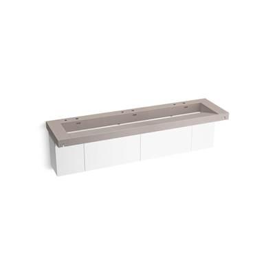 ConstellationE 90'' wall-mount trough lavatory system by Kohler