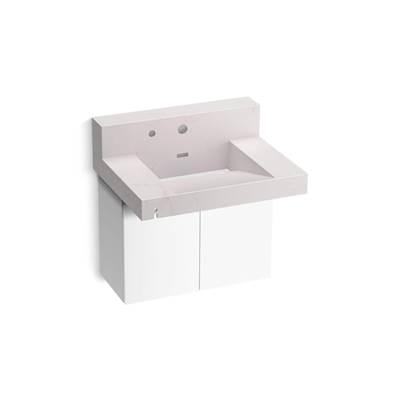 ConstellationE 30'' wall-mount lavatory system with backsplash by Kohler