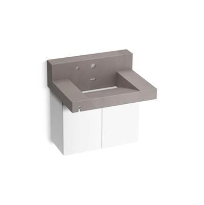 ConstellationE 30'' wall-mount lavatory system with backsplash by Kohler