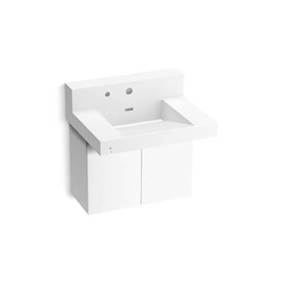 ConstellationE 30'' wall-mount lavatory system with backsplash by Kohler