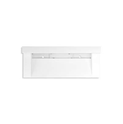 ConstellationE 60'' wall-mount trough lavatory system with backsplash by Kohler