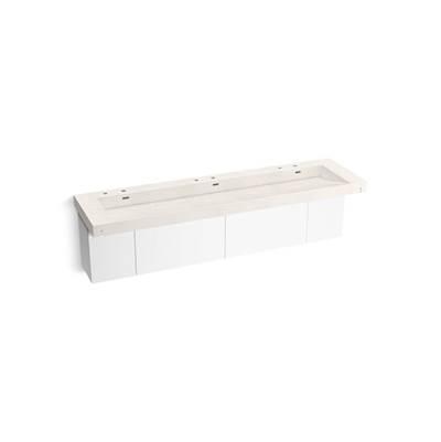 ConstellationE 90'' wall-mount trough lavatory system by Kohler