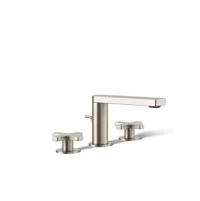 Composed Widespread bathroom sink faucet with Cross handles, 1.2 gpm by Kohler
