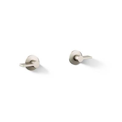 Components Wall-mount bathroom sink faucet Lever handle trim by Kohler