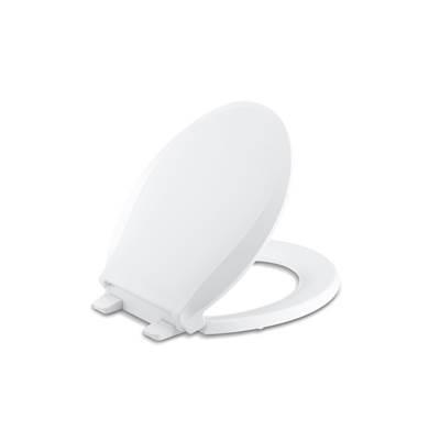 Cachet Quiet-CloseE round-front toilet seat by Kohler