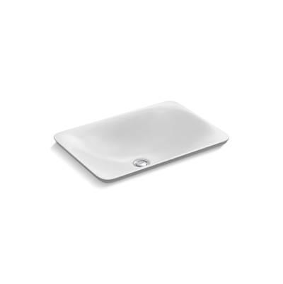 Carillon 21-1/4'' rectangular drop-in bathroom sink, no overflow by Kohler