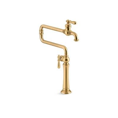 Artifacts Deck-mount pot filler by Kohler