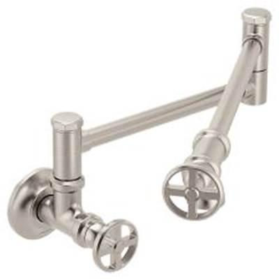 Spot resist stainless two-handle kitchen faucet by Moen