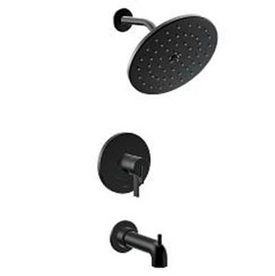 Cia Matte Black M-Core 4-Series Tub/Shower by Moen