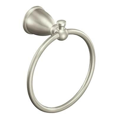 Brushed Nickel Towel Ring by Moen