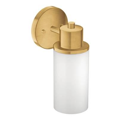 Brushed Gold One Globe Bath Light by Moen