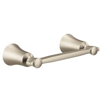 Brushed Nickel Pivoting Paper Holder by Moen