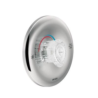 Chateau PosiTemp 1-Handle Valve Trim Kit in Chrome (Valve Not Included) by Moen