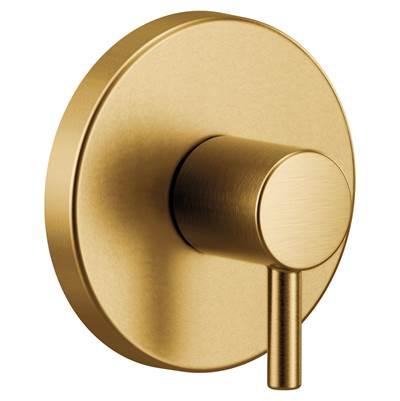 Align 1-Handle M-CORE Transfer Valve Trim Kit in Brushed Gold (Valve Sold Separately) by Moen