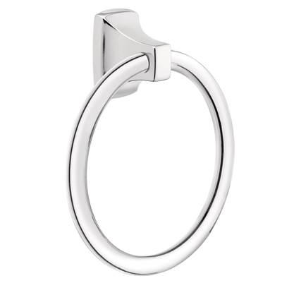 Chrome Towel Ring by Moen